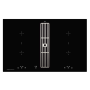 Варочная поверхность индукционная с вытяжкой Kuppersbusch KMI 8500.0 SR Stainless Steel