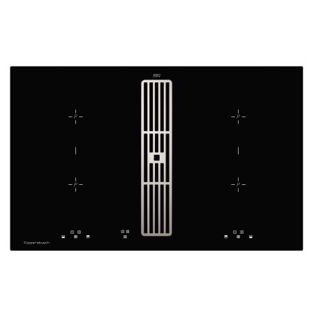 Варочная поверхность индукционная с вытяжкой Kuppersbusch KMI 8500.0 SR Stainless Steel