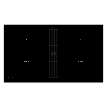 Варочная поверхность индукционная с вытяжкой Kuppersbusch KMI 9850.0 SR