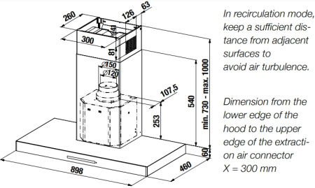 Вытяжка Kuppersbusch DW 9340.1 E
