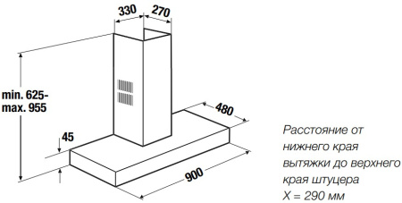Вытяжка Kuppersbusch DW 9350.0 E