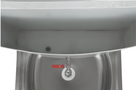 Умывальник дачный без подогрева "Люкс" Вихрь, нержавейка, белый