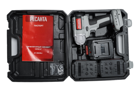 Гайковерт аккумуляторный Ресанта АГ-300/20Li