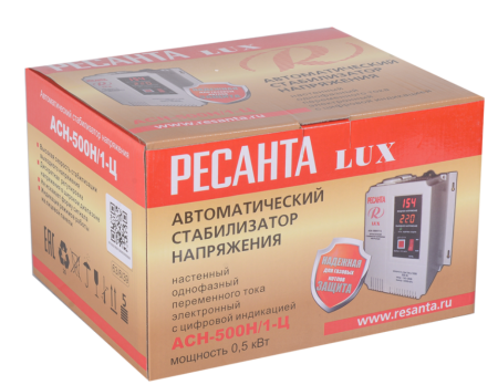 Стабилизатор напряжения Ресанта АСН-500Н/1-Ц LUX