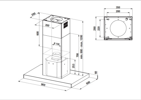 Вытяжка Kuppersbusch DI 9340.0 E