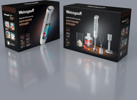 Блендер погружной Weissgauff WHB 230 PPW Turbo Mix