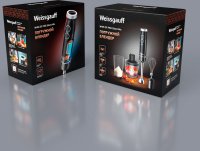Блендер погружной Weissgauff WHB 251 PKB Silent Mix