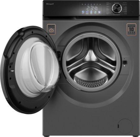 Стиральная машина Weissgauff WM 45126 Inverter Steam Color Touch Grey