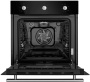 Духовой шкаф газовый Maunfeld EOGC604B Slim