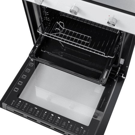 Духовой шкаф газовый Maunfeld EOGC604W Slim