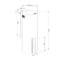 Вытяжка Korting KHC 35969 DN Cylinder