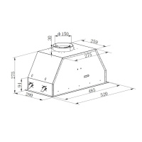Вытяжка Korting KHI 6892 DGN