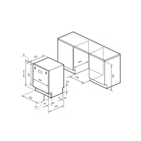 lex_pm_6073n Посудомоечная машина встраиваемая Lex PM 6073N