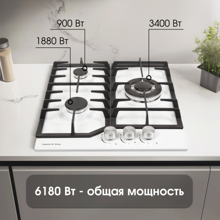 Варочная поверхность газовая Zigmund & Shtain G 22.4 W