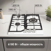 Варочная поверхность газовая Zigmund & Shtain G 22.4 W