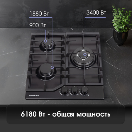 Варочная поверхность газовая Zigmund & Shtain G 22.4 B