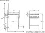 Плита газовая Maunfeld MGC50GCW08D