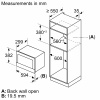 Микроволновая печь встраиваемая Bosch BFL7221B1