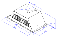 Вытяжка Weissgauff Root 600 PB Inox