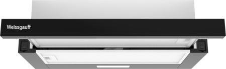 Вытяжка Weissgauff TEL 600 2M Black Glass