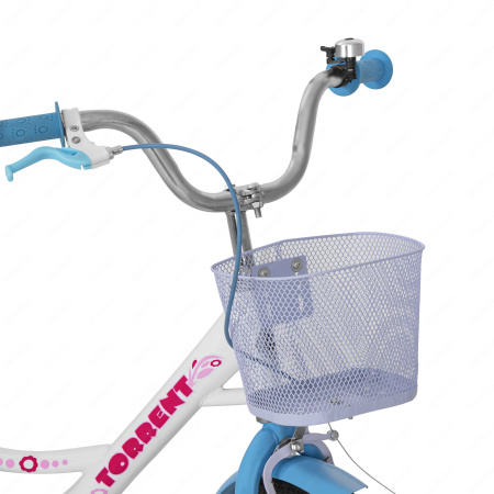 Велосипед с корзиной Torrent Fantasy, голубой