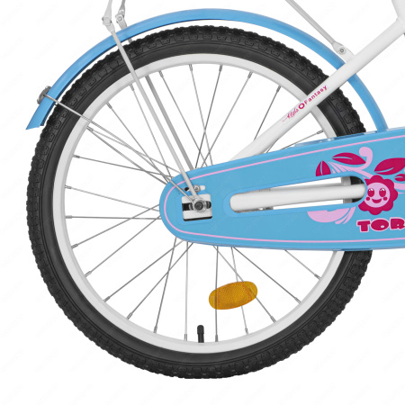 Велосипед с корзиной Torrent Fantasy, голубой