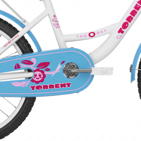 Велосипед с корзиной Torrent Fantasy, голубой