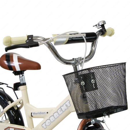 Велосипед детский с корзиной Torrent Meridian, Бежевый