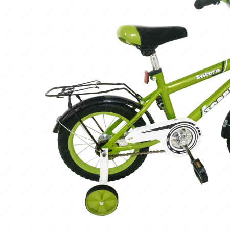 Велосипед детский с корзиной Torrent Saturn, Зеленый