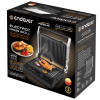 Гриль электрический Endever Grillmaster 245 серебристый/черный