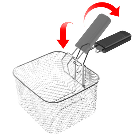 Фритюрница электрическая Endever Skyline FR-113 черный/стальной