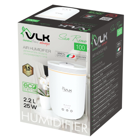 Увлажнитель воздуха VLK SAN REMO 100 ультразвуковой
