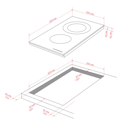 Варочная поверхность Kuppersberg ECO 322