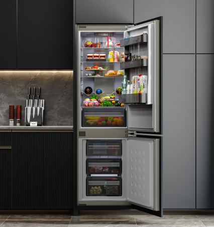 Холодильник встраиваемый Lex LBI177.3ID Grey