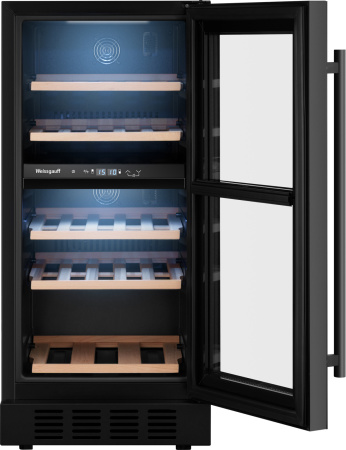 Винный холодильник встраиваемый Weissgauff WWCI-26 DB DualZone