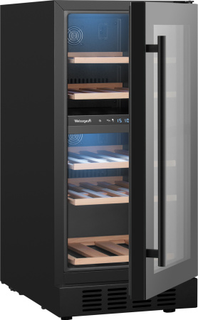 Винный холодильник встраиваемый Weissgauff WWCI-26 DB DualZone