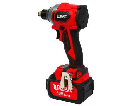 Гайковерт ударный аккумуляторный Brait BCIW20-4-250PUBL PRO (20В,Li-ion,1х4Ач,250Hм,1/2"), кейс