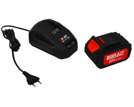 Гайковерт ударный аккумуляторный Brait BCIW20-4-250PUBL PRO (20В,Li-ion,1х4Ач,250Hм,1/2"), кейс