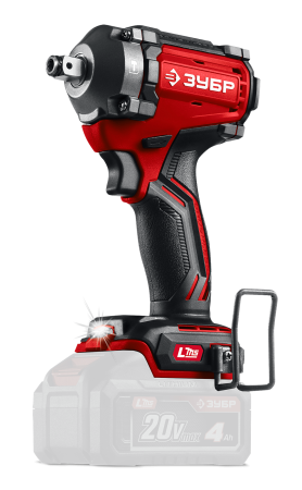 Гайковерт ударный Зубр ГБУ-350 (20 В, 350 Н·м, без АКБ (LMS))