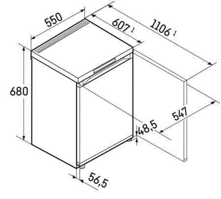 Морозильник Liebherr Fe 1003-20 001 Pure