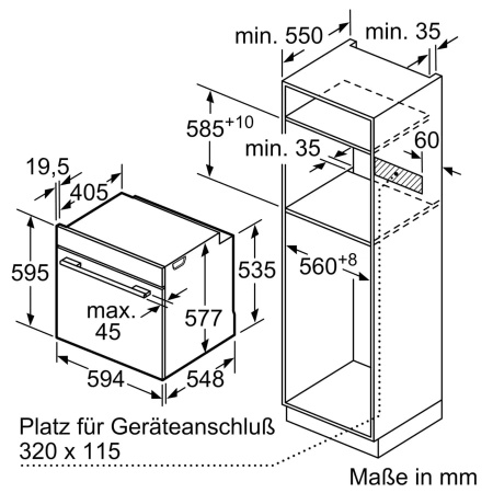 Духовой шкаф Bosch HBG7221B1