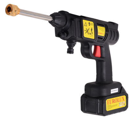 Мойка аккумуляторная Eurolux M-20Li (с 1 АКБ и ЗУ в комплекте)