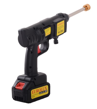 Мойка аккумуляторная Eurolux M-20Li (с 1 АКБ и ЗУ в комплекте)