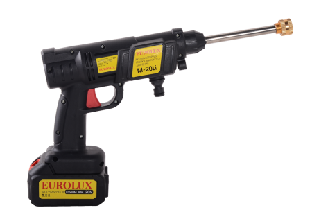 Мойка аккумуляторная Eurolux M-20Li (с 1 АКБ и ЗУ в комплекте)