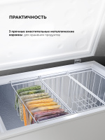 Холодильно-морозильный ларь Lex LFR218 FFLed