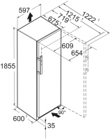 Холодильник Liebherr SRsdd 5230-22 001 Plus EasyFresh
