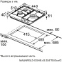 Варочная поверхность газовая Maunfeld EGHS.43.33STS-ES/G