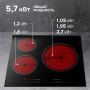 Варочная поверхность Zigmund & Shtain CN 53.6 B