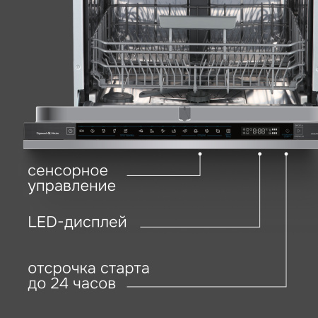Посудомоечная машина встраиваемая Zigmund & Shtain DW 311.6