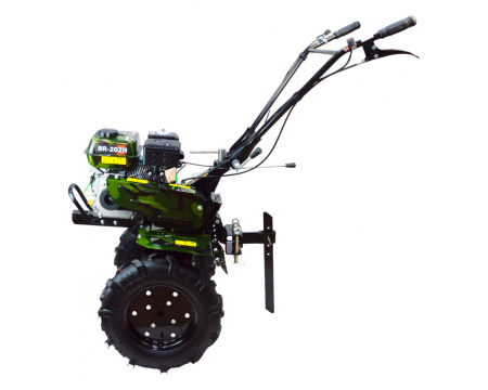 Мотоблок бензиновый Brait BR-202H (170F/7л.с.,2F/1R,95х30см, колеса 4,00х10, вал S23)